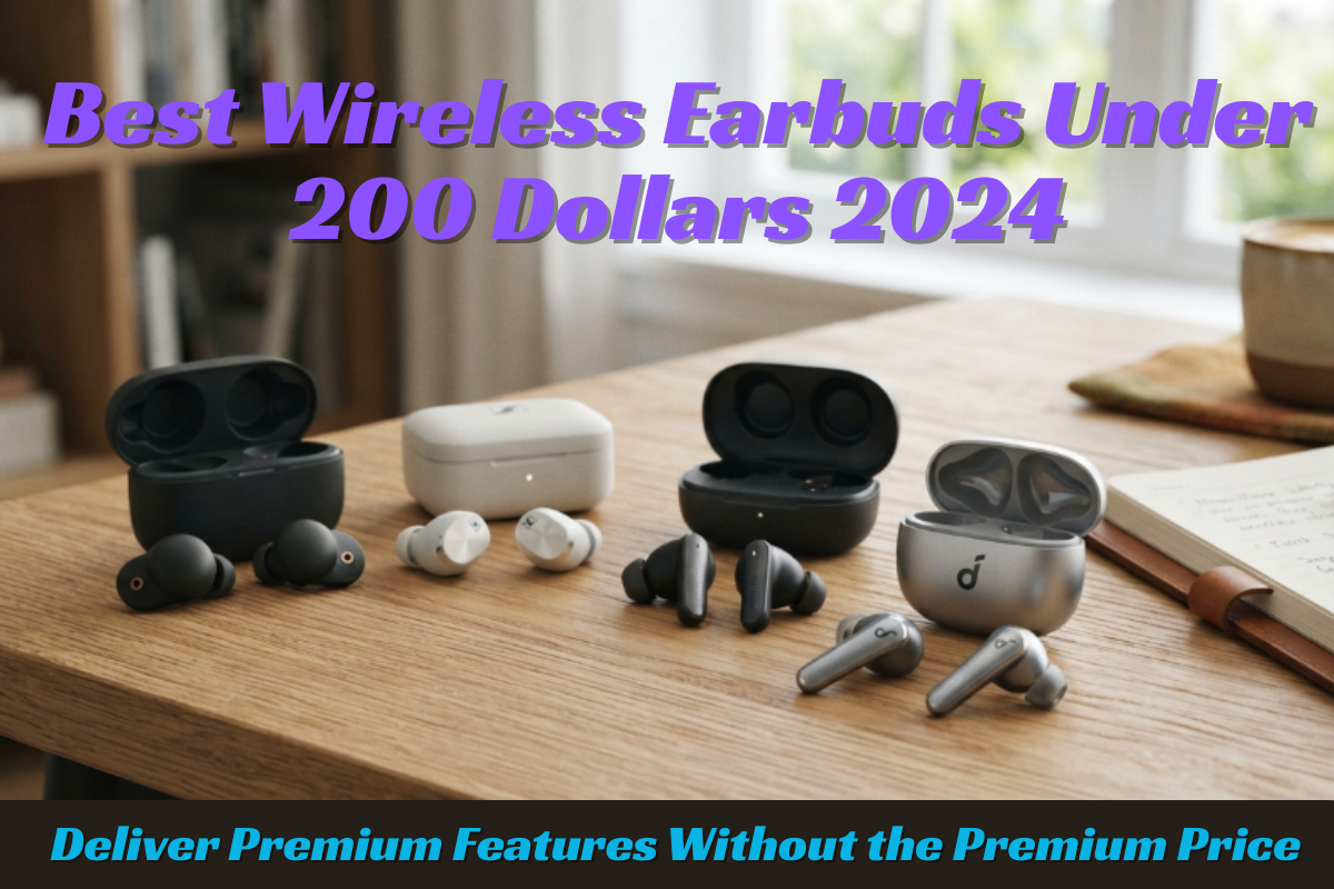 best wireless earbuds under 200 dollars 2024