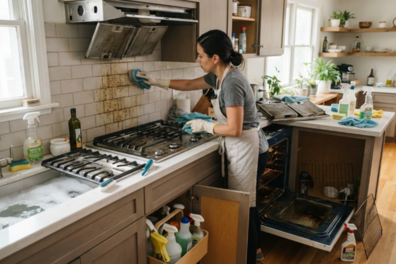 How to Deep Clean Kitchen: The Start-to-Finish Cleaning Plan