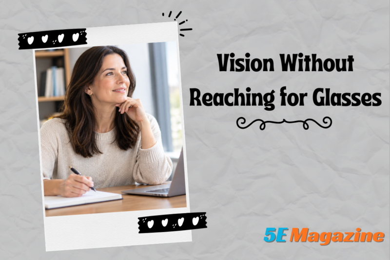 Balancing Near and Distance Vision Without Reaching for Glasses